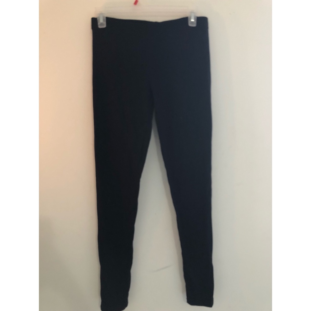 plain black leggings